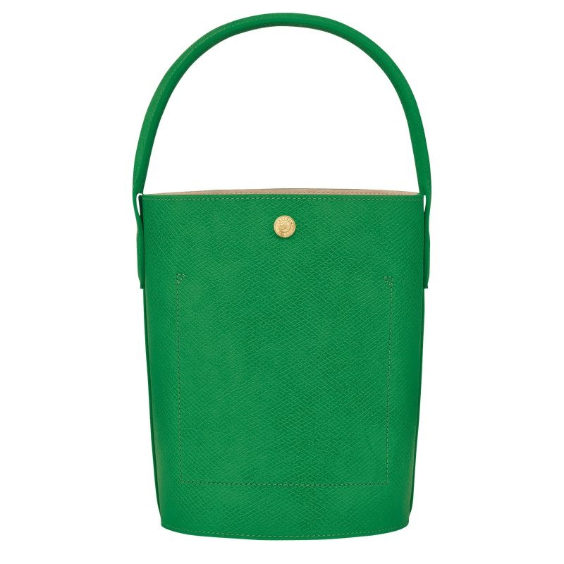 Green Women's Longchamp Épure S Bucket Bags | 0698-DEPHS