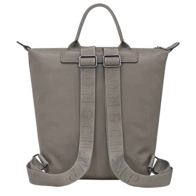 Grey Men's Longchamp Le Pliage Xtra S Backpacks | 7590-YBAGX