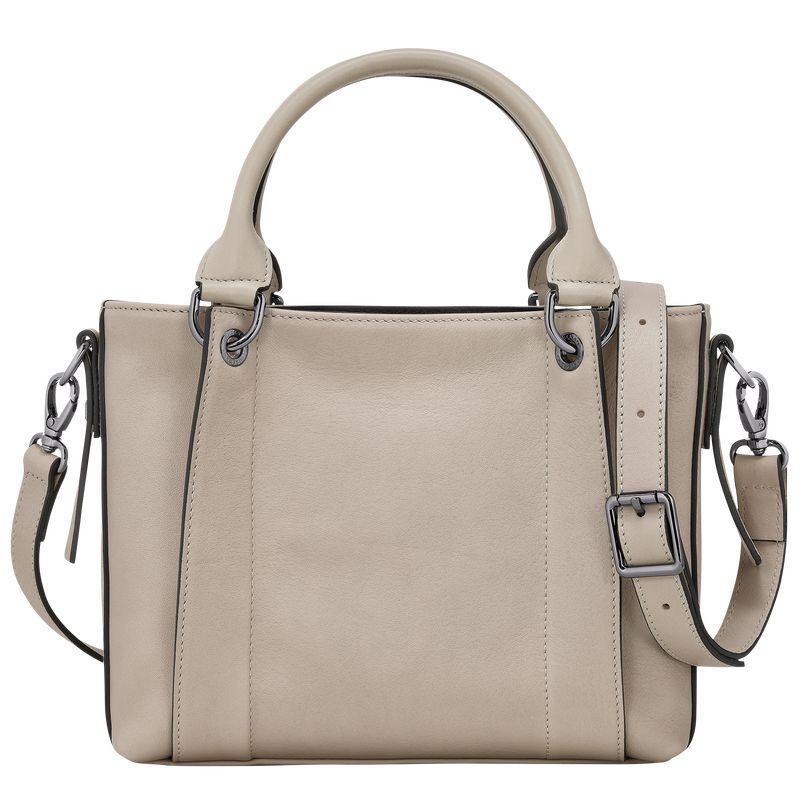 Grey Women's Longchamp 3D S Handbag | 5726-KFDTM