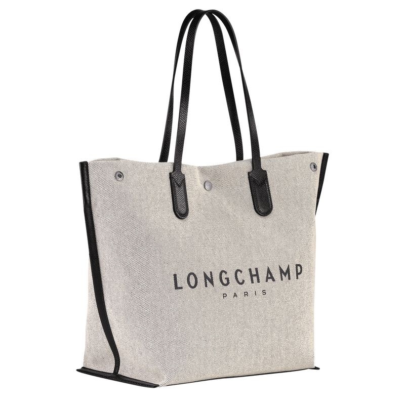 Grey Women's Longchamp Essential L Tote Bags | 1798-AXRQJ