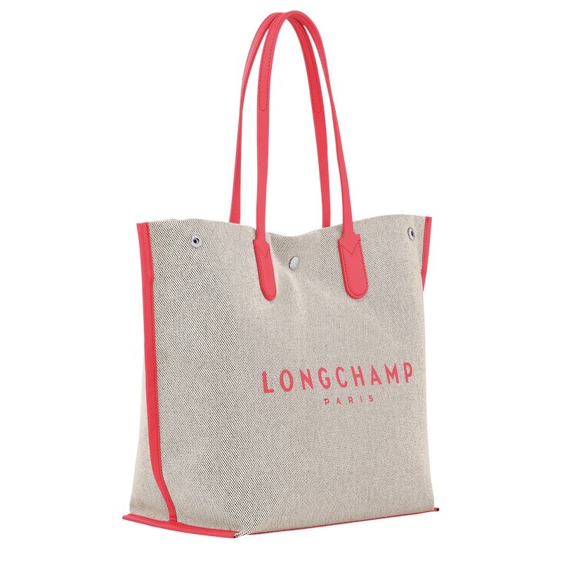 Grey Women's Longchamp Essential L Tote Bags | 9350-NSXDA