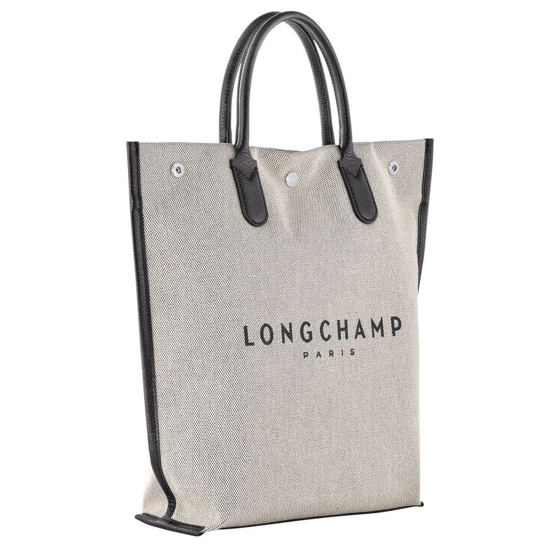 Grey Women's Longchamp Essential M Tote Bags | 3467-NBWYV