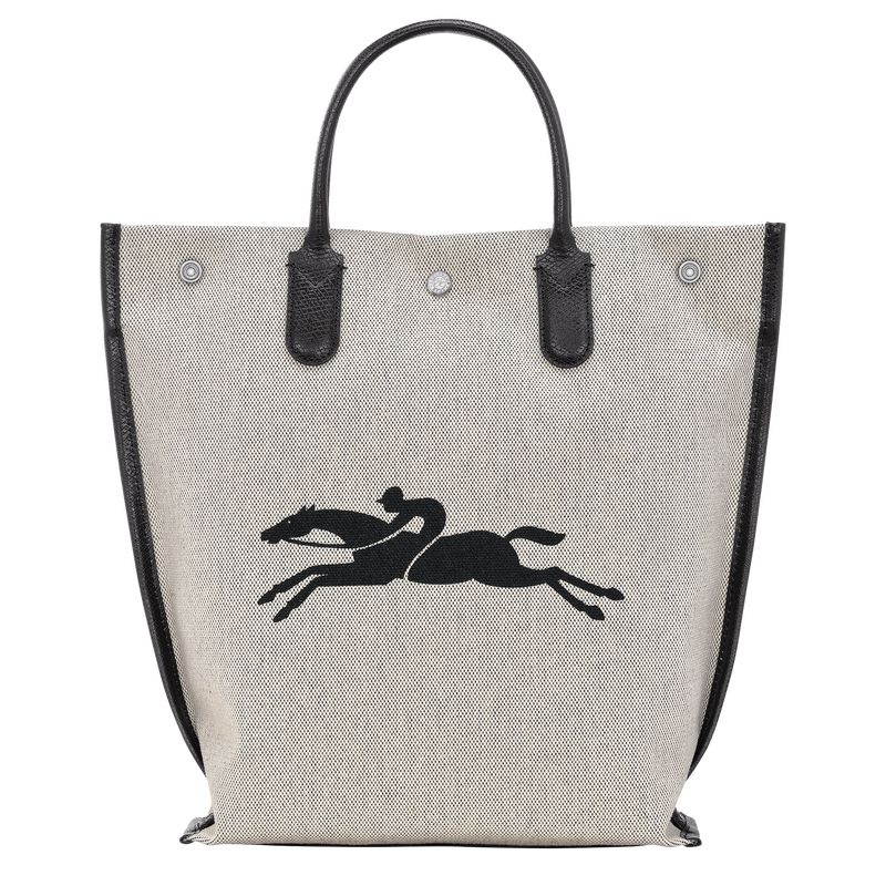 Grey Women's Longchamp Essential M Tote Bags | 3467-NBWYV