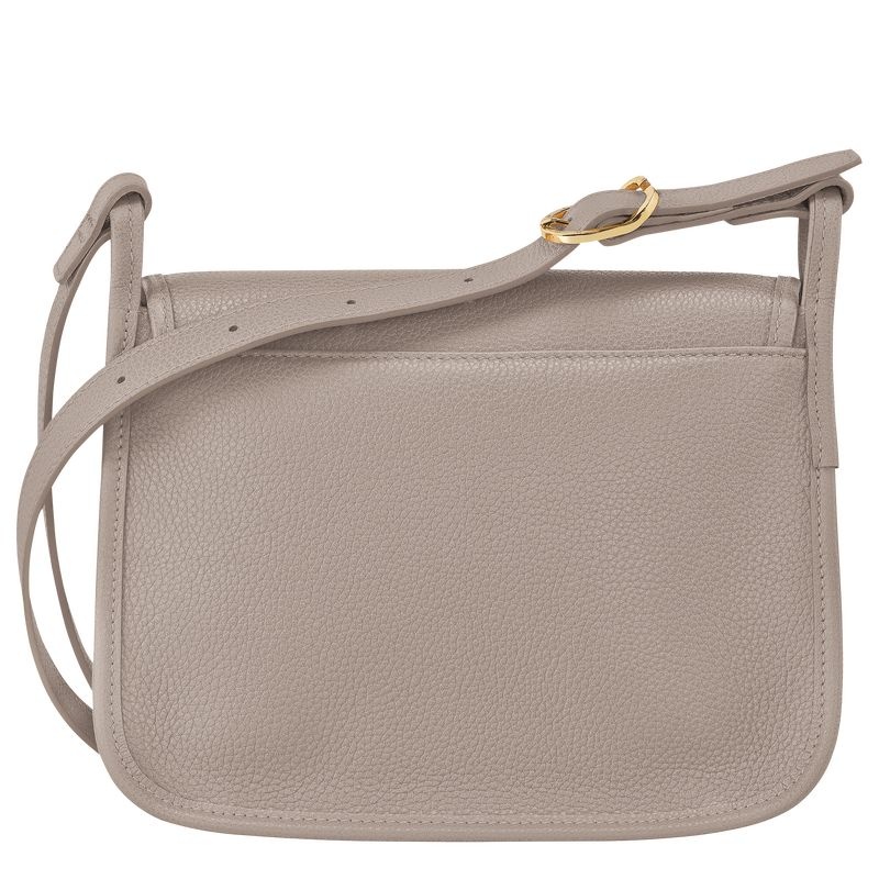 Grey Women's Longchamp Le Foulonné M Crossbody Bags | 4817-GPFQE