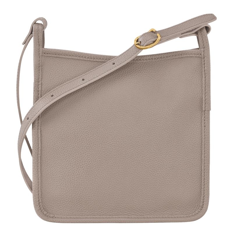 Grey Women's Longchamp Le Foulonné S Crossbody Bags | 4352-ODVFU