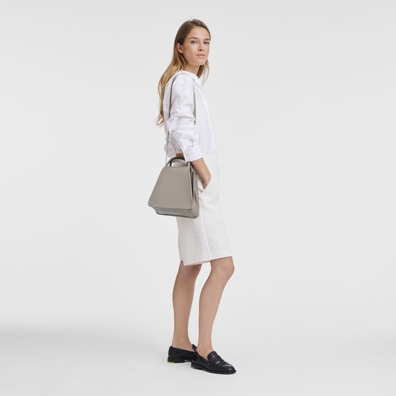 Grey Women's Longchamp Le Foulonné S Handbag | 4193-AUBYF