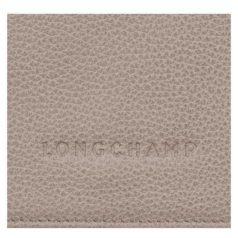 Grey Women's Longchamp Le Foulonné Wallet | 8946-ADRQL