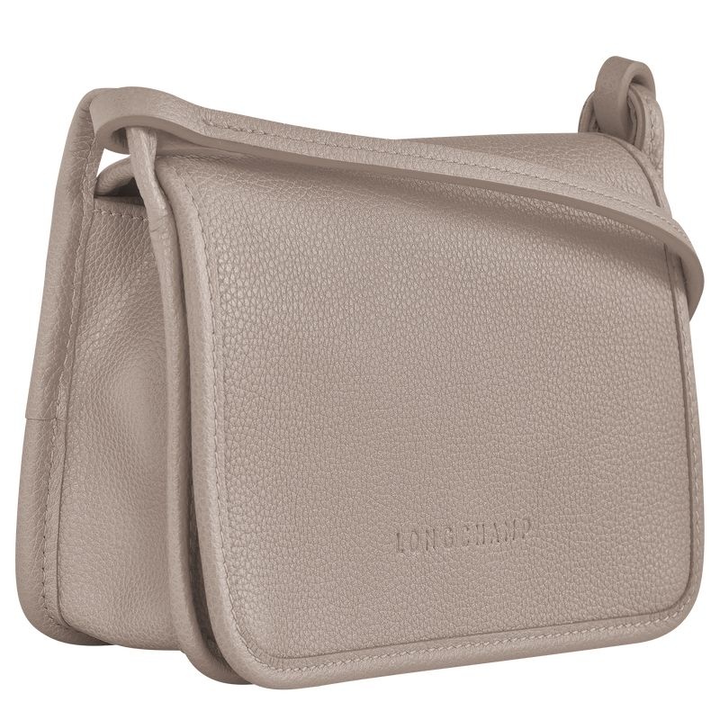 Grey Women's Longchamp Le Foulonné XS Clutch Bag | 9371-JYRMG