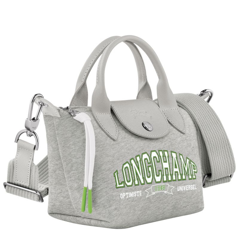 Grey Women's Longchamp Le Pliage Collection XS Handbag | 9025-TCEFL