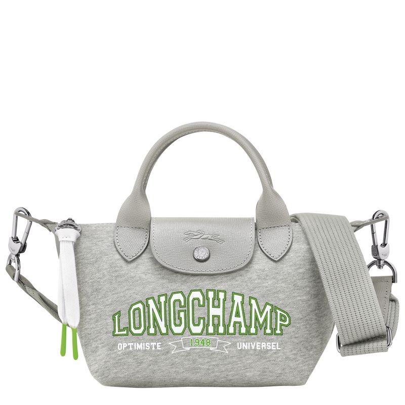 Grey Women\'s Longchamp Le Pliage Collection XS Handbag | 9025-TCEFL