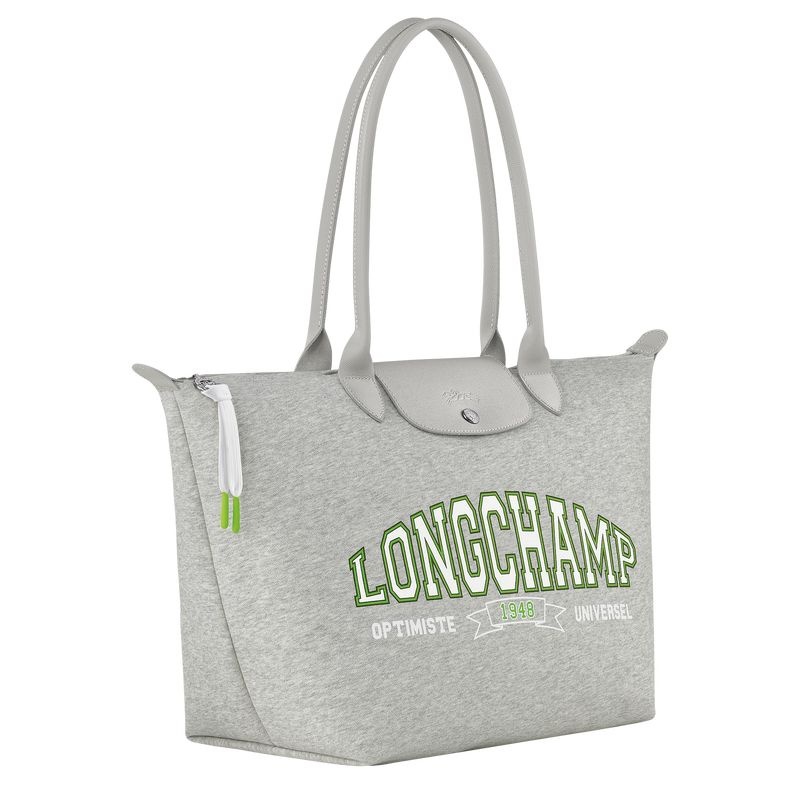 Grey Women's Longchamp Le Pliage Collection L Tote Bags | 1927-GPOTW