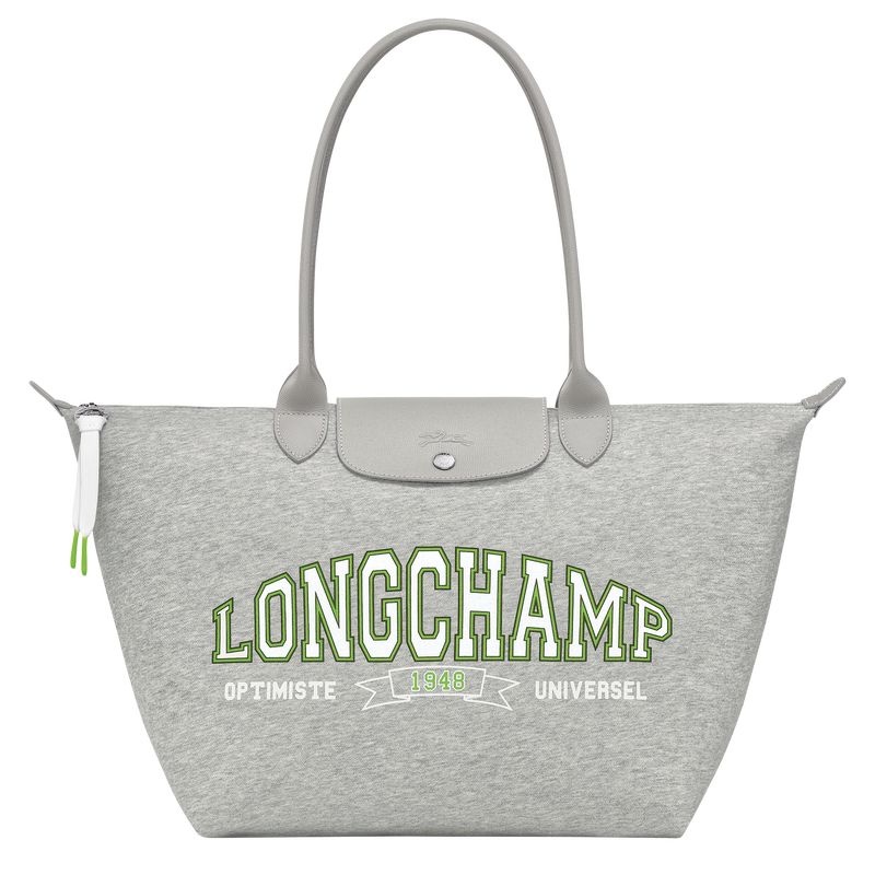 Grey Women\'s Longchamp Le Pliage Collection L Tote Bags | 1927-GPOTW