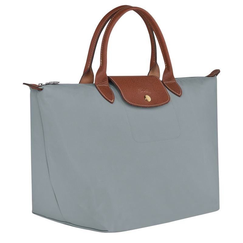 Grey Women's Longchamp Le Pliage Original M Handbag | 5913-FEBLT