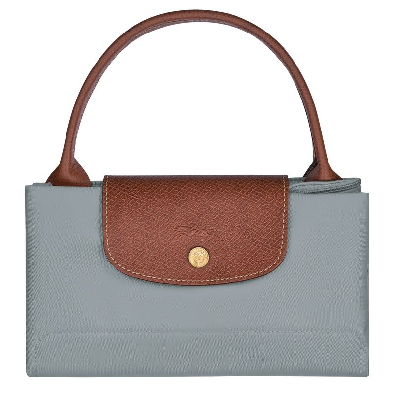 Grey Women's Longchamp Le Pliage Original M Handbag | 5913-FEBLT