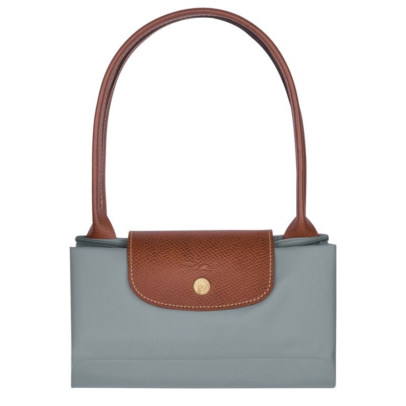 Grey Women's Longchamp Le Pliage Original M Tote Bags | 6587-HNTAP