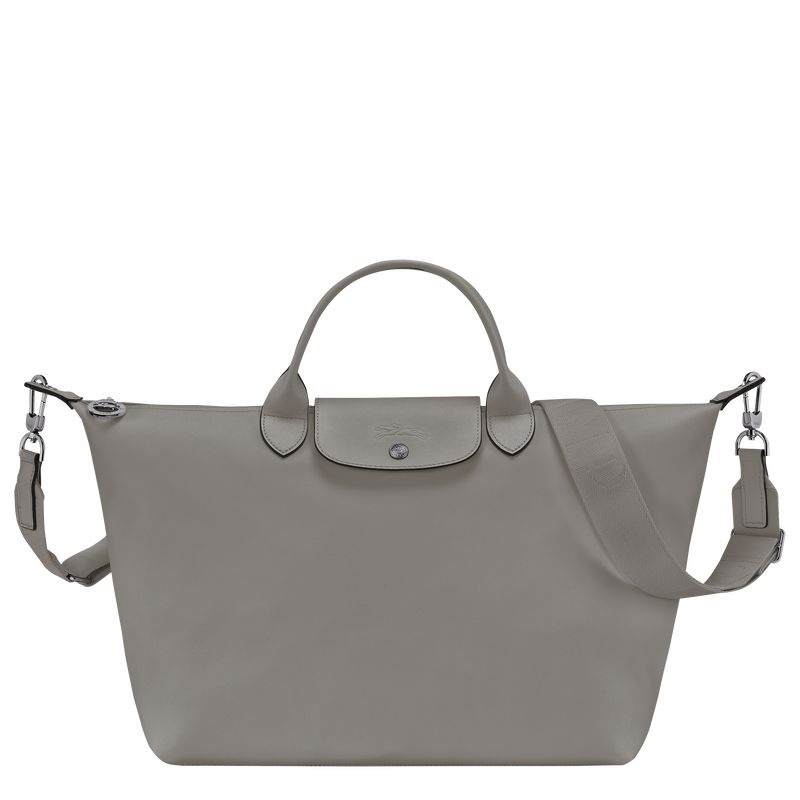 Grey Women\'s Longchamp Le Pliage Xtra L Handbag | 3204-QCAID