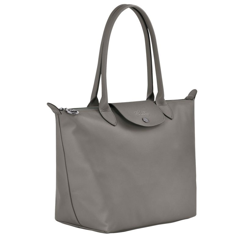 Grey Women's Longchamp Le Pliage Xtra M Tote Bags | 0263-OALUK