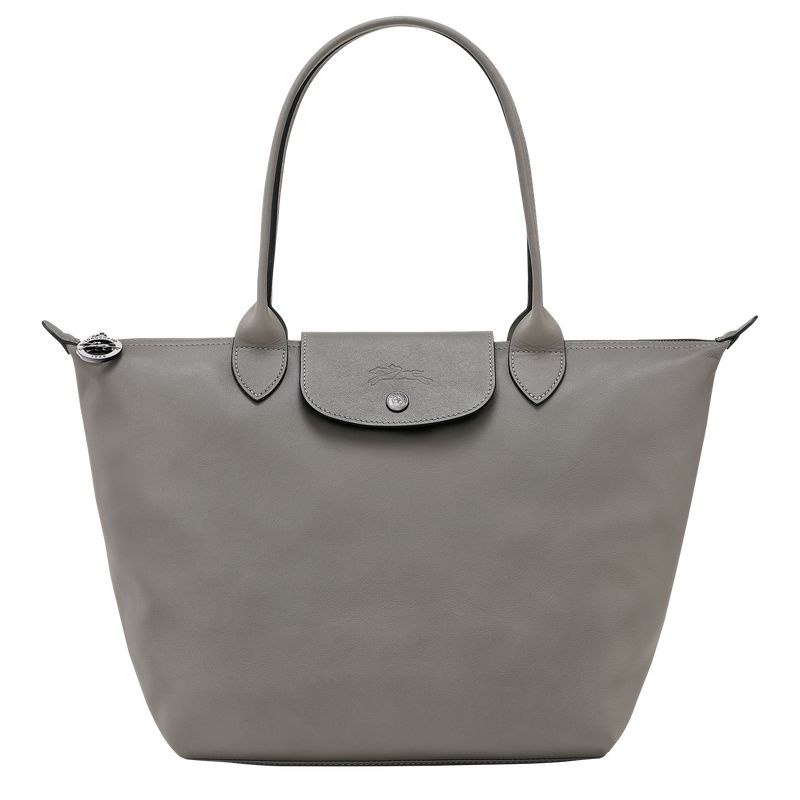 Grey Women\'s Longchamp Le Pliage Xtra M Tote Bags | 0263-OALUK