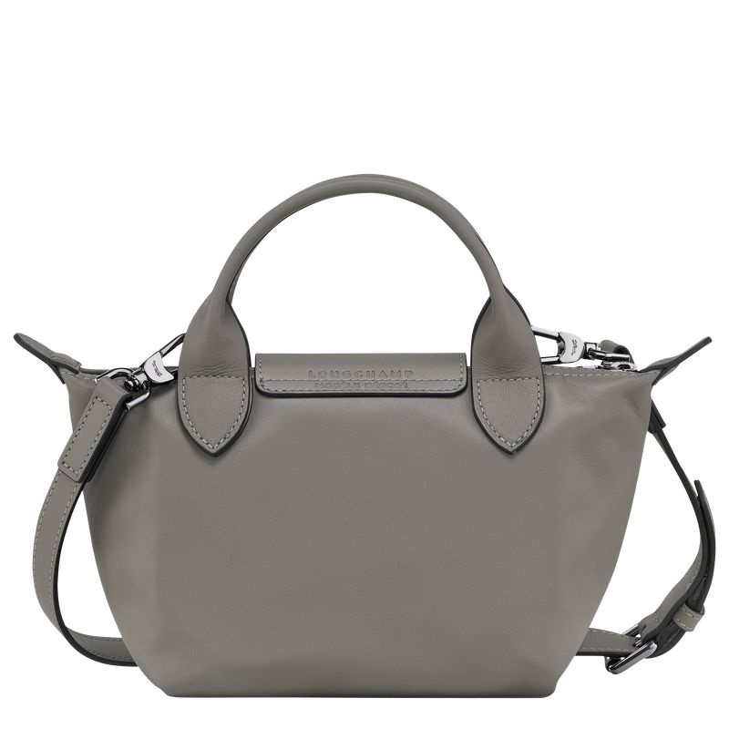 Grey Women's Longchamp Le Pliage Xtra XS Handbag | 0829-XBKER