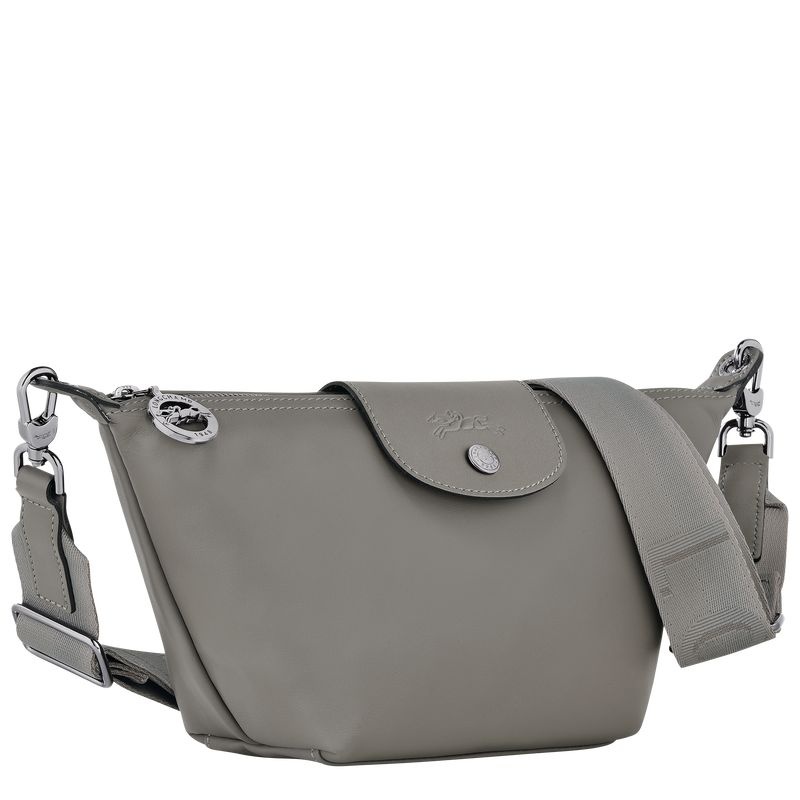 Grey Women's Longchamp Le Pliage Xtra XS Crossbody Bags | 6293-USHAY