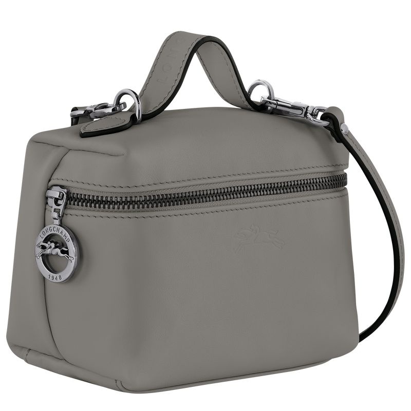 Grey Women's Longchamp Le Pliage Xtra XS Crossbody Bags | 8172-PZEBY