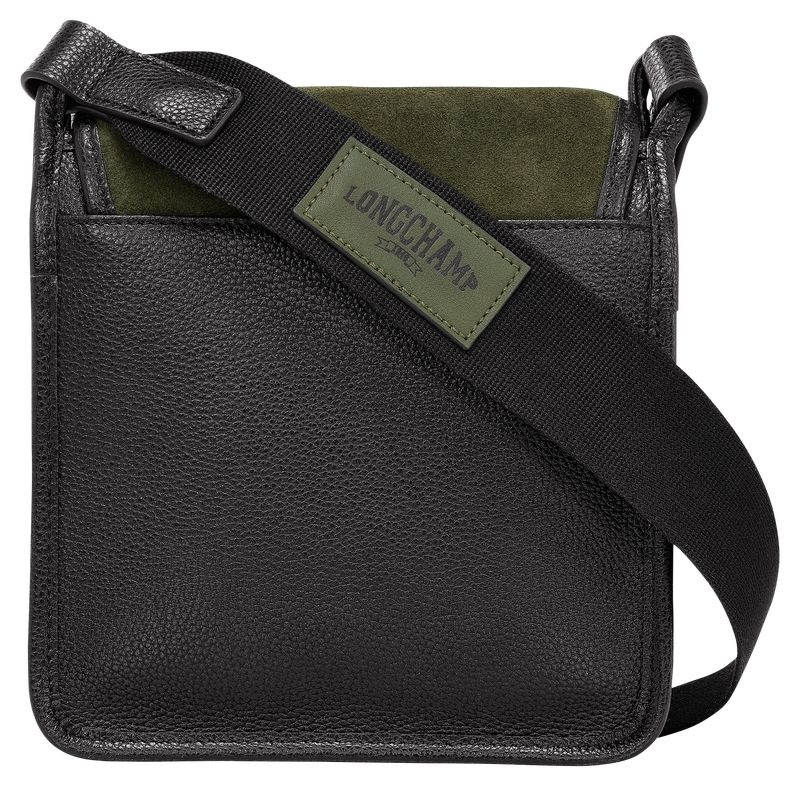 Khaki Women's Longchamp Le Foulonné S Crossbody Bags | 8954-XQBLY