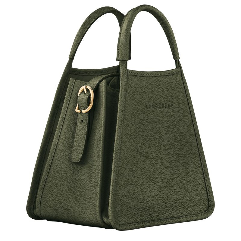 Khaki Women's Longchamp Le Foulonné S Handbag | 1309-GMASJ