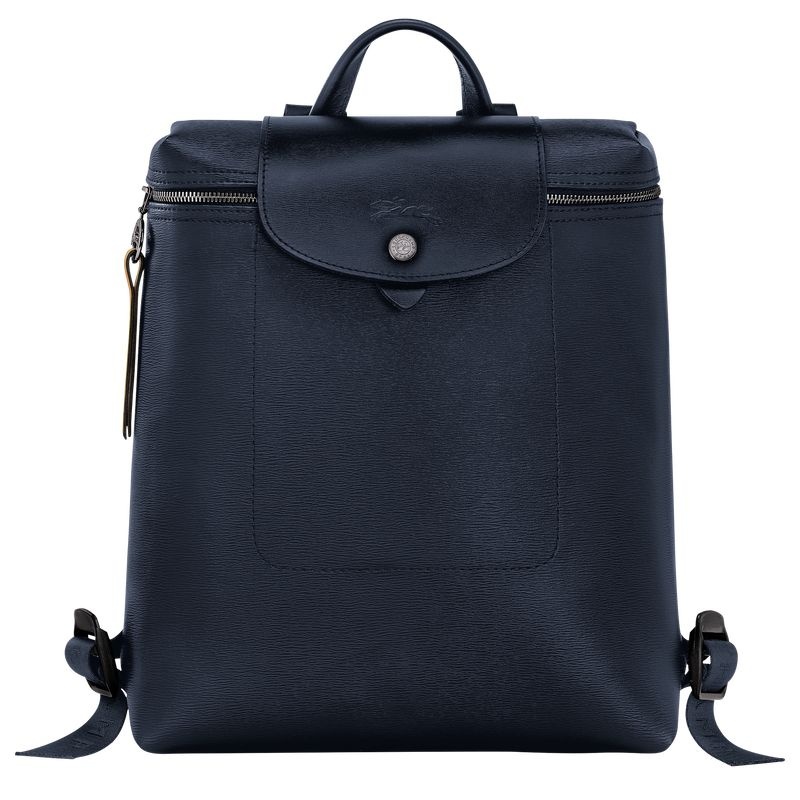 Navy Men\'s Longchamp Le Pliage City M Backpacks | 0468-GDFPM