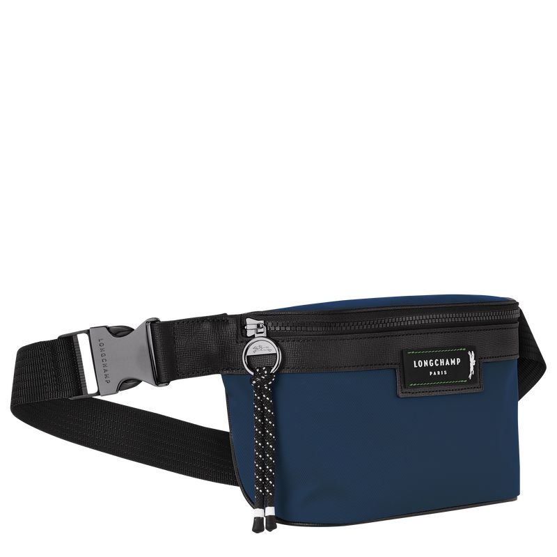 Navy Men's Longchamp Le Pliage Energy M Belt Bags | 1386-YJFOB