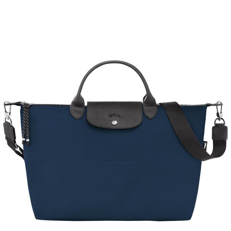 Navy Men\'s Longchamp Le Pliage Energy XL Handbag | 6745-WCXHS