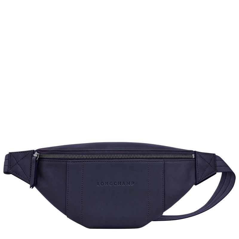 Navy Women\'s Longchamp 3D S Belt Bags | 2045-NUECY