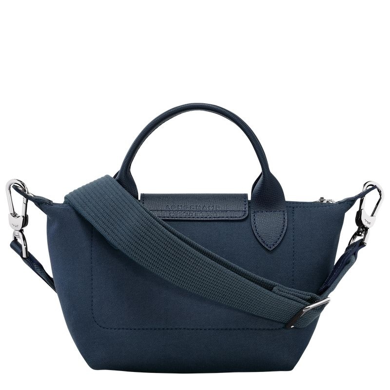 Navy Women's Longchamp Le Pliage Collection XS Handbag | 5237-OSNMH