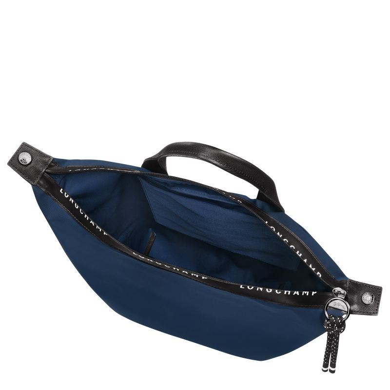 Navy Women's Longchamp Le Pliage Energy L Backpacks | 4531-DEMHO