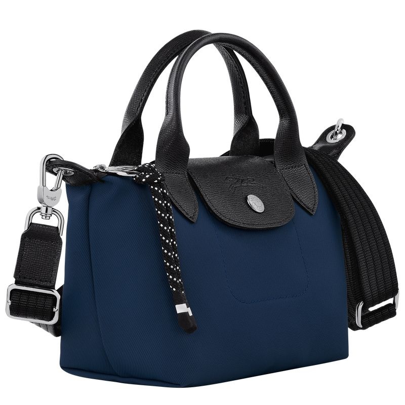 Navy Women's Longchamp Le Pliage Energy XS Handbag | 2609-FCOBH