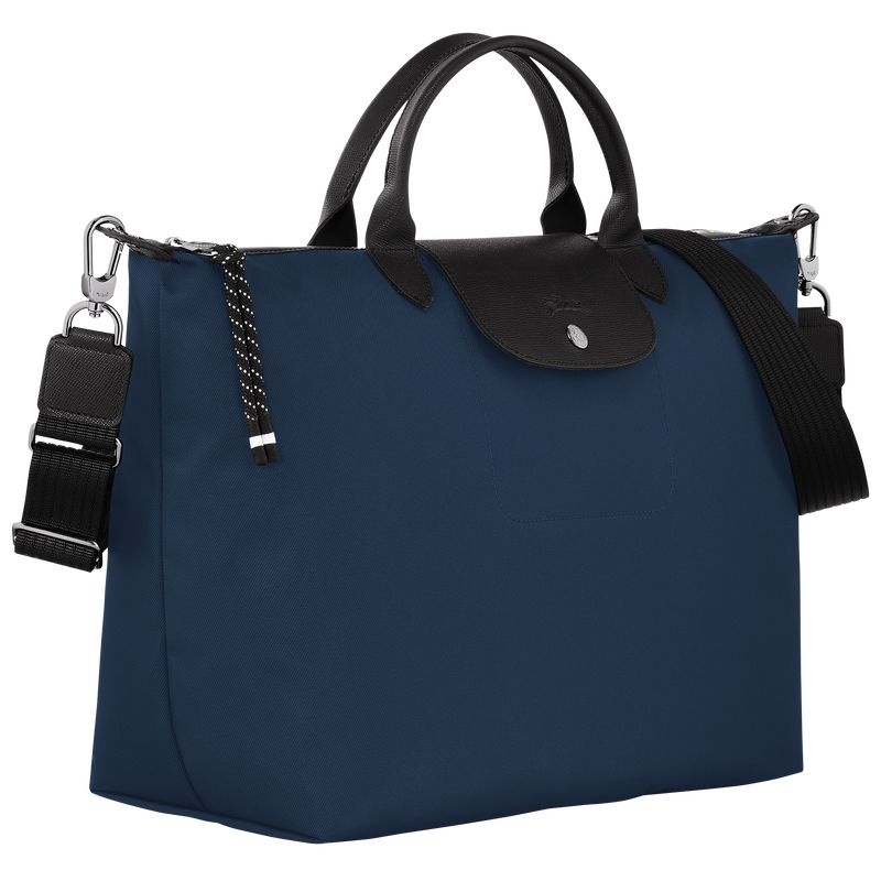 Navy Women's Longchamp Le Pliage Energy XL Handbag | 7120-KJMVC