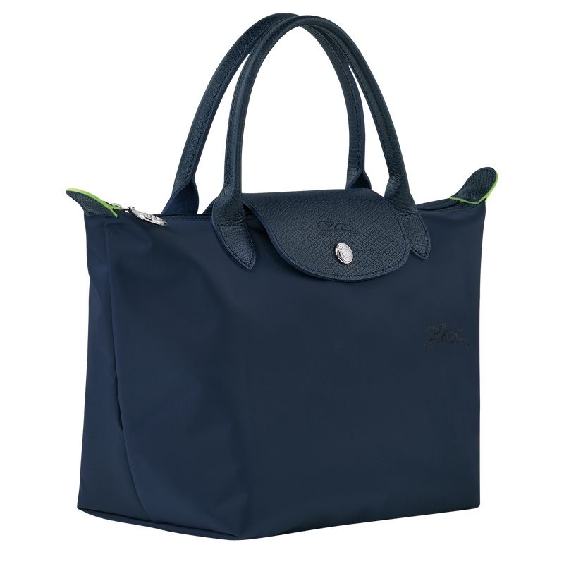 Navy Women's Longchamp Le Pliage Green S Handbag | 0943-DALQW