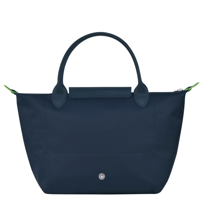 Navy Women's Longchamp Le Pliage Green S Handbag | 0943-DALQW