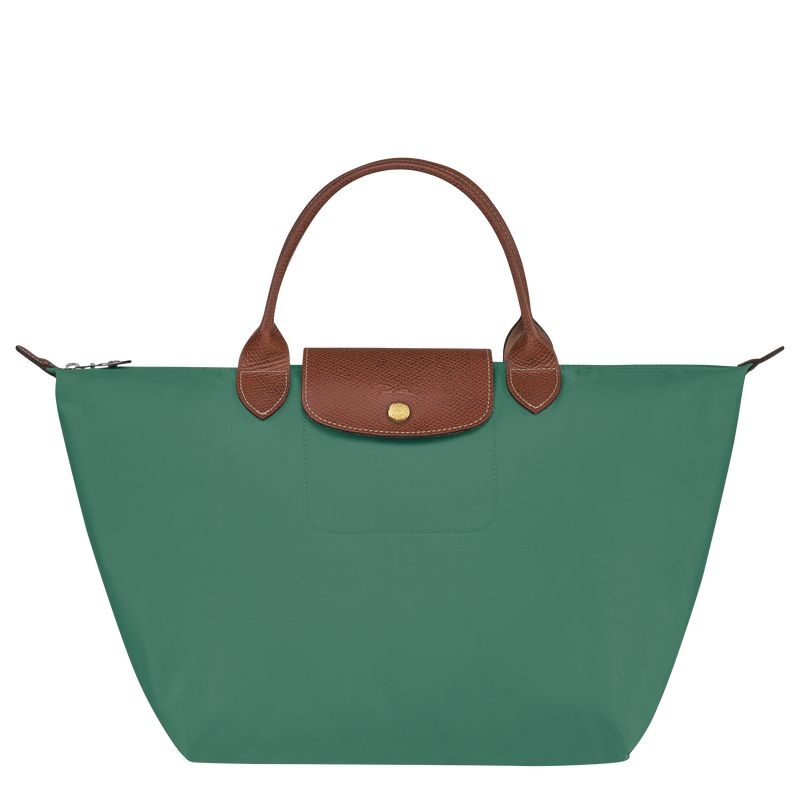 Olive Women\'s Longchamp Le Pliage Original M Handbag | 0423-FUWYJ