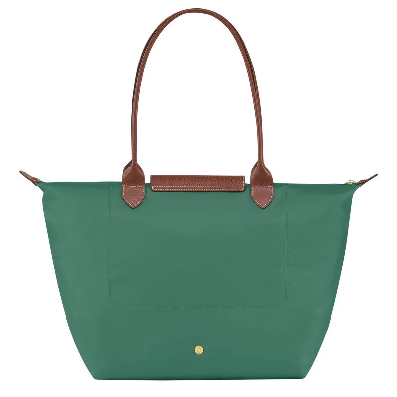 Olive Women's Longchamp Le Pliage Original L Tote Bags | 3407-ISDTU