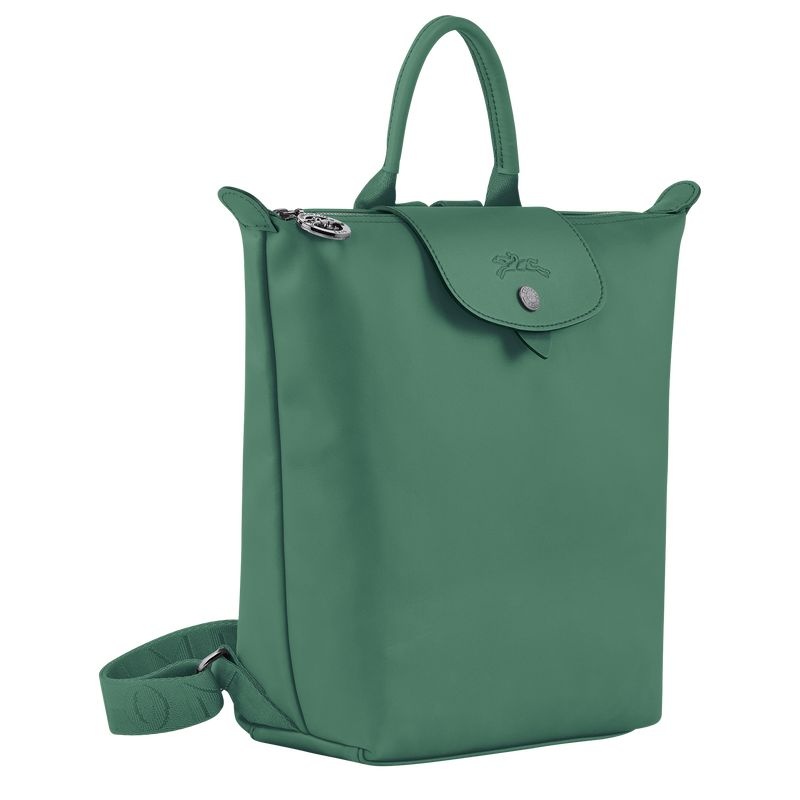 Olive Women's Longchamp Le Pliage Xtra S Backpacks | 5761-IBZYS