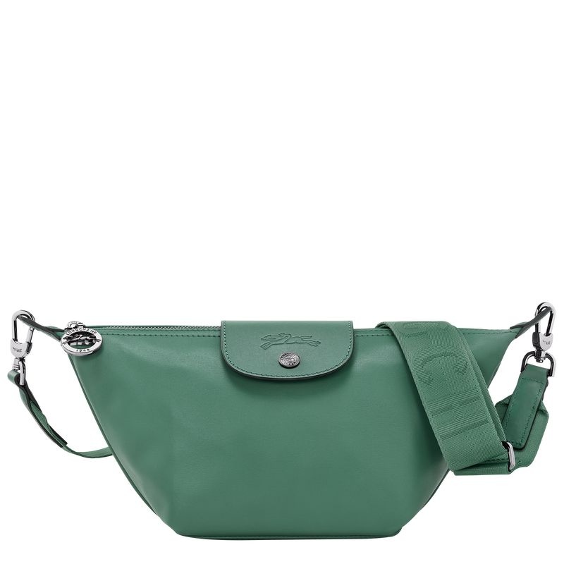 Olive Women\'s Longchamp Le Pliage Xtra XS Crossbody Bags | 2158-SUEYO