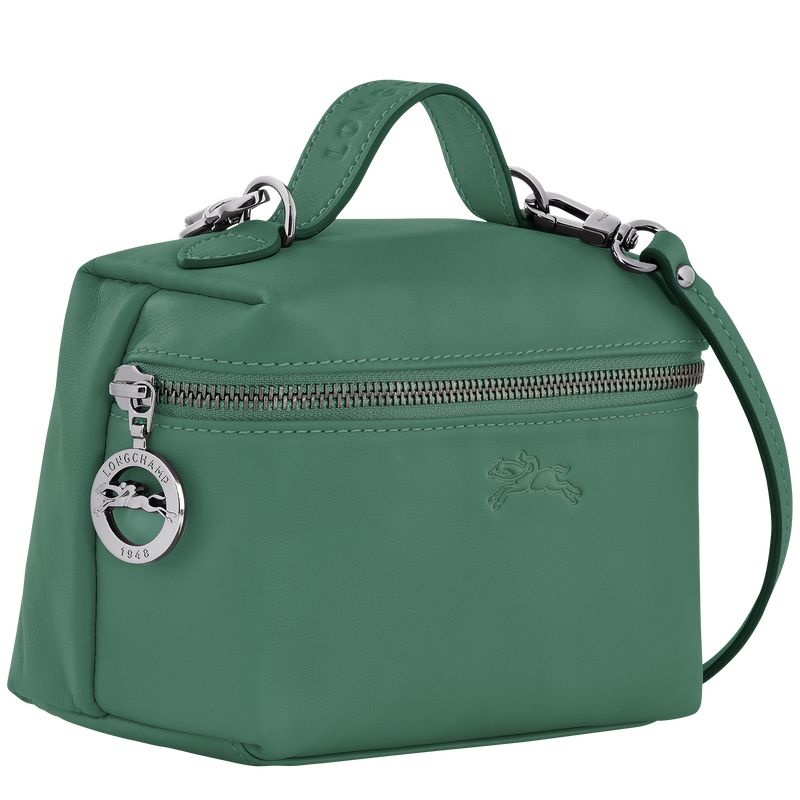 Olive Women's Longchamp Le Pliage Xtra XS Crossbody Bags | 7290-QKTWA