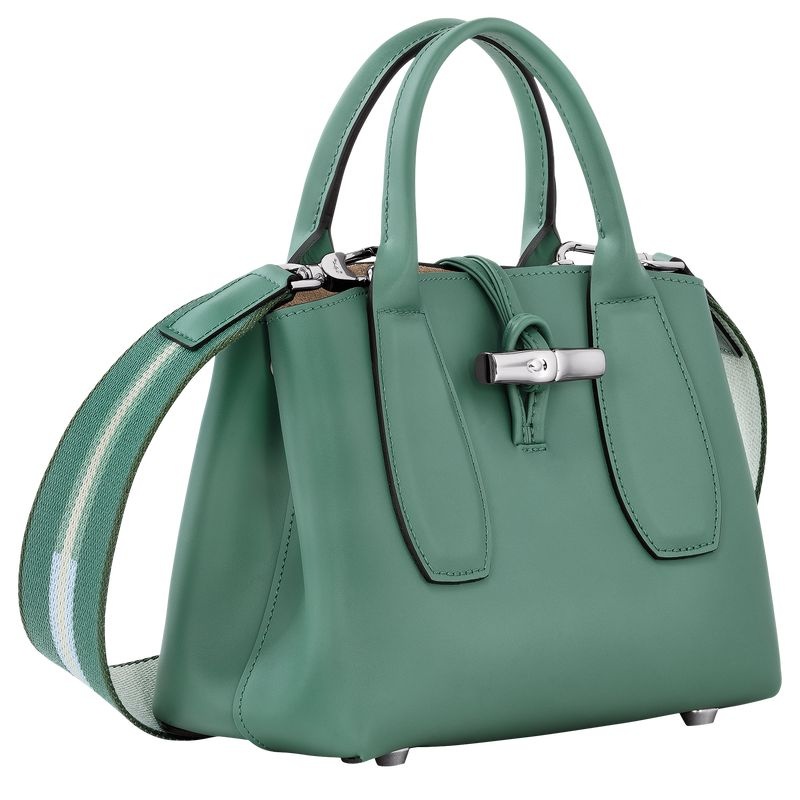 Olive Women's Longchamp Roseau S Handbag | 3967-KEPQR