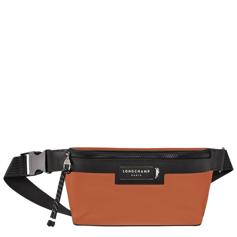 Orange Men\'s Longchamp Le Pliage Energy M Belt Bags | 4587-KCNLI