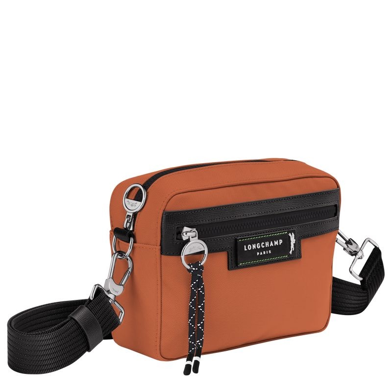 Orange Men's Longchamp Le Pliage Energy S Crossbody Bags | 4658-PICLQ