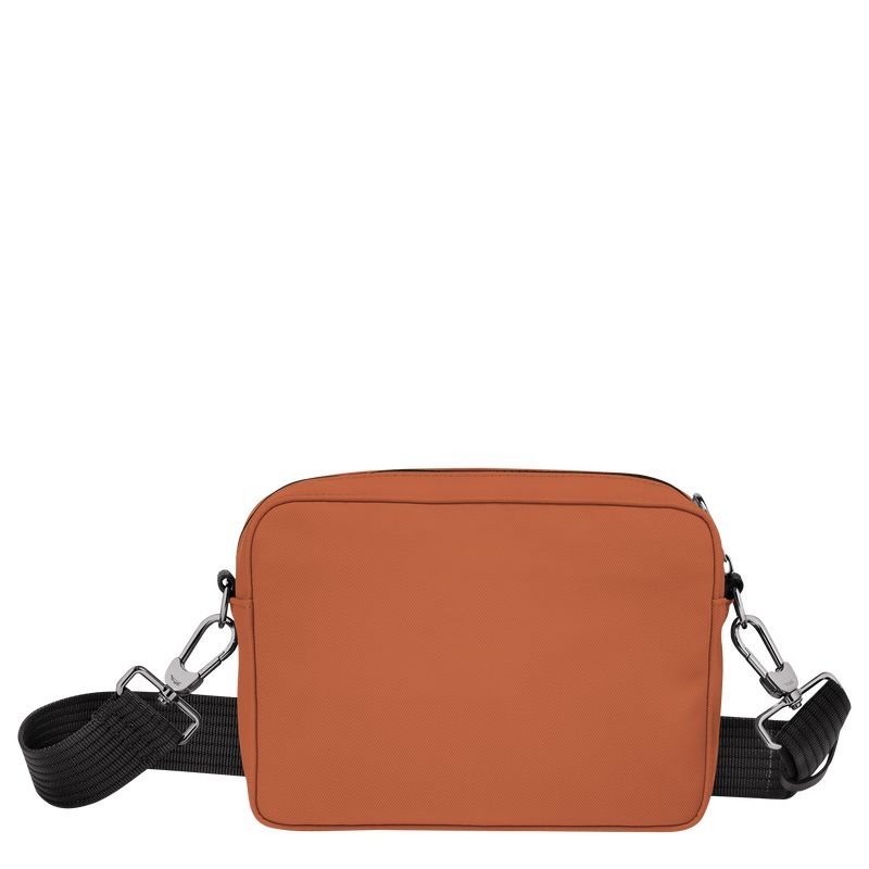 Orange Men's Longchamp Le Pliage Energy S Crossbody Bags | 4658-PICLQ