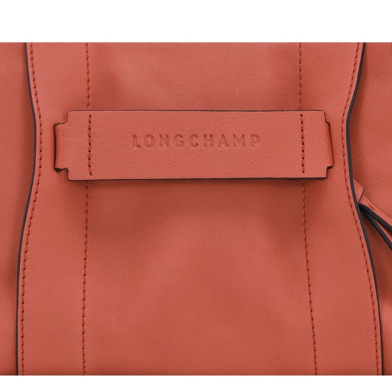 Orange Women's Longchamp 3D S Crossbody Bags | 7904-GCUTS