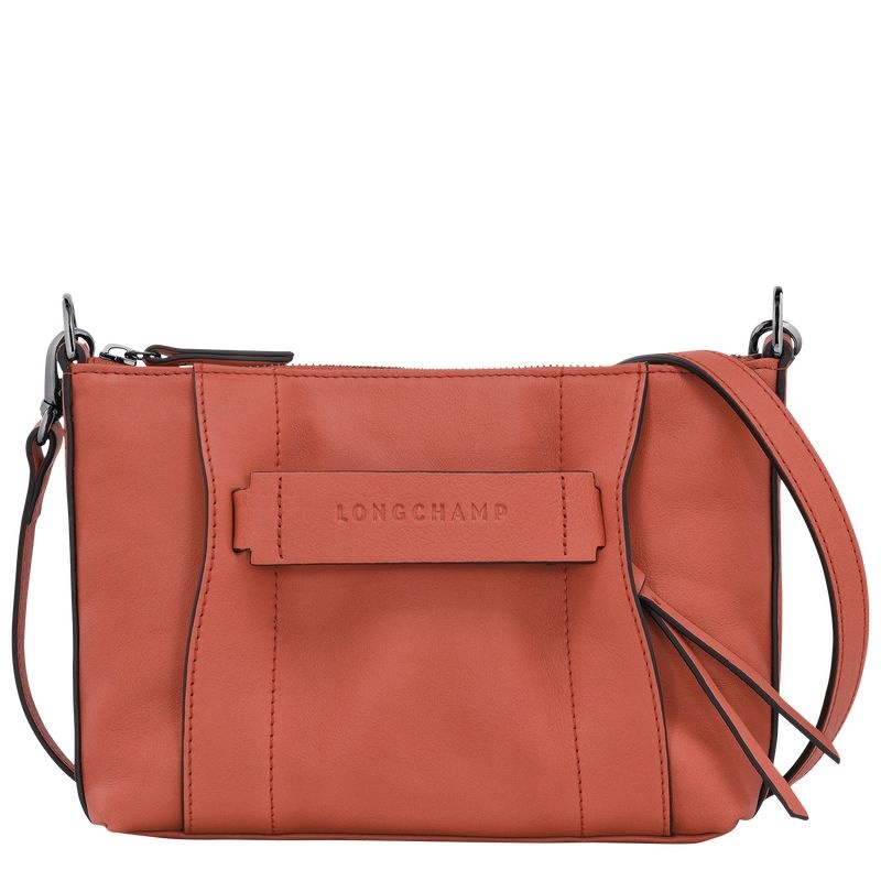 Orange Women\'s Longchamp 3D S Crossbody Bags | 7904-GCUTS