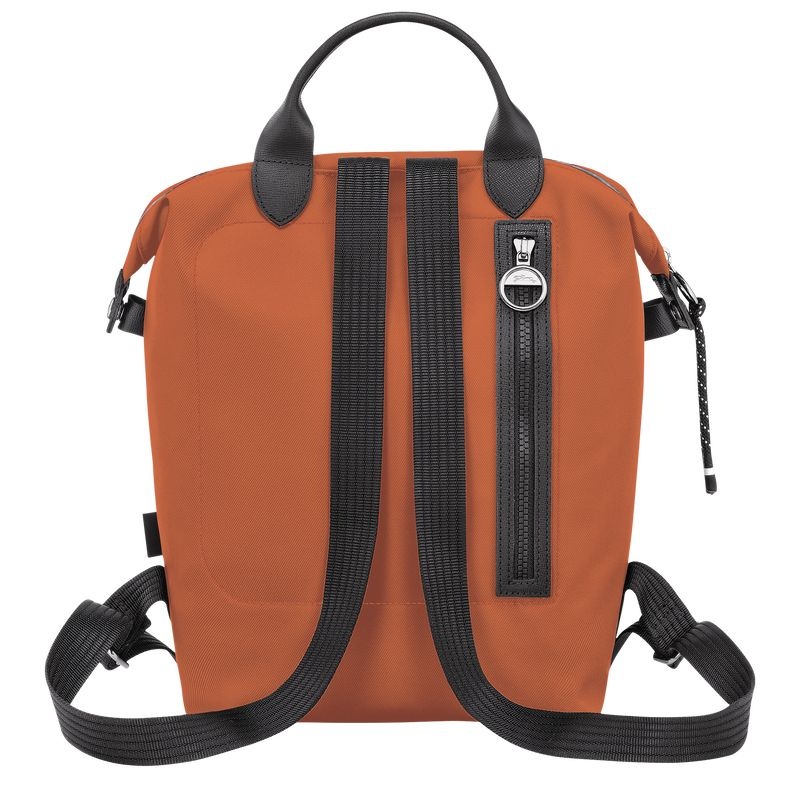 Orange Women's Longchamp Le Pliage Energy L Backpacks | 8046-OKJTC