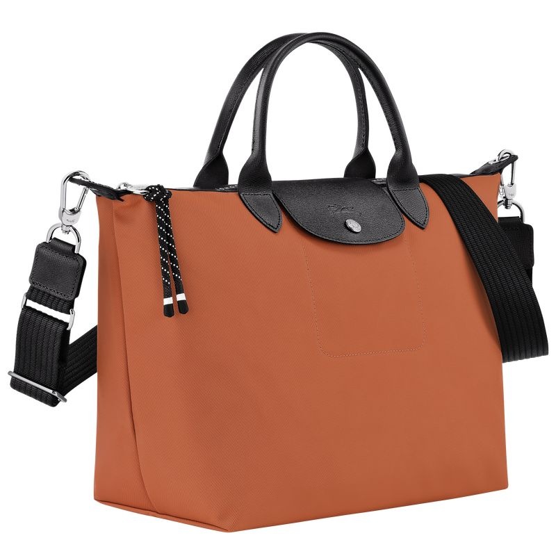 Orange Women's Longchamp Le Pliage Energy L Handbag | 6817-EAQNR